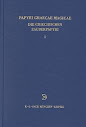 Papyri Graecae Magicae Or Greek Magical Papyri Texts